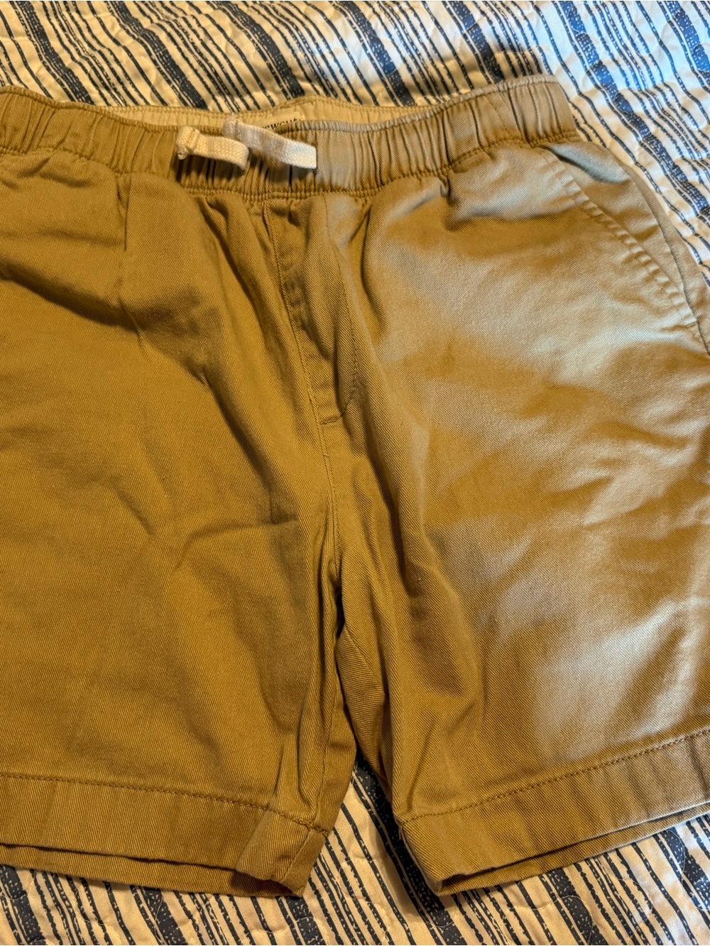 Crewcuts Boys Tan Drawstring Shorts
